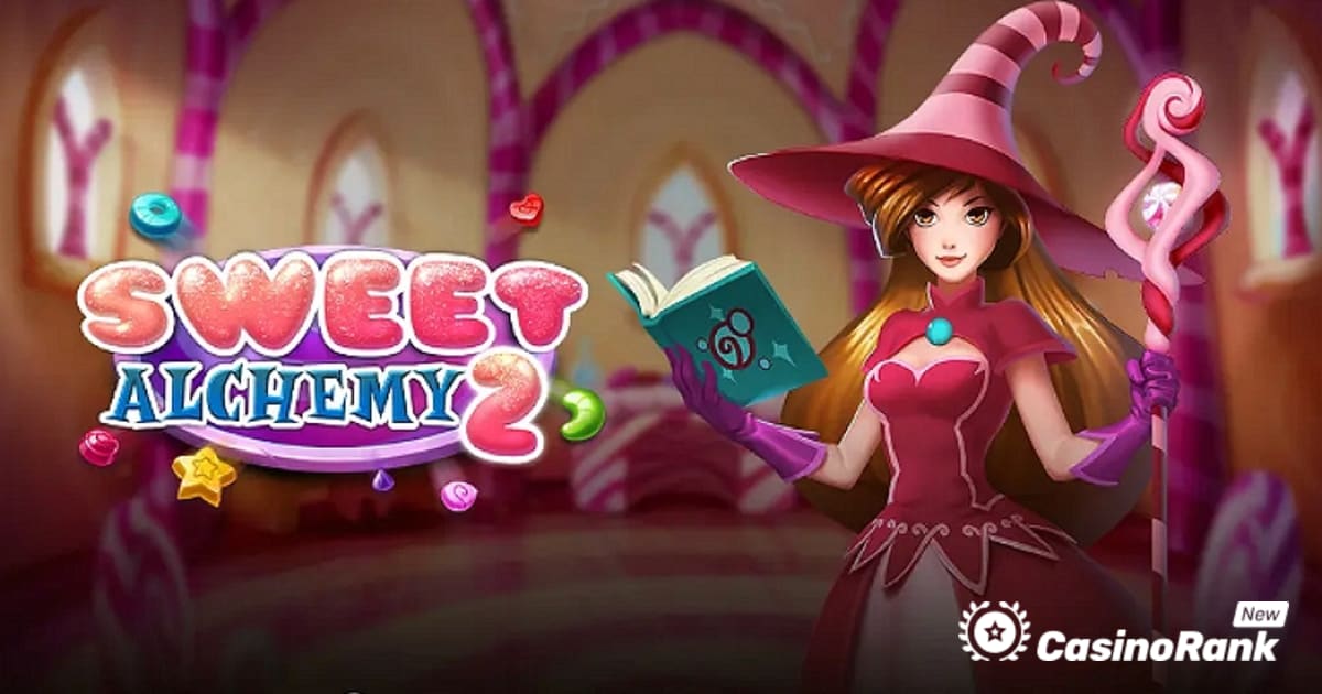 Play'n GO presenta el tragamonedas Sweet Alchemy 2